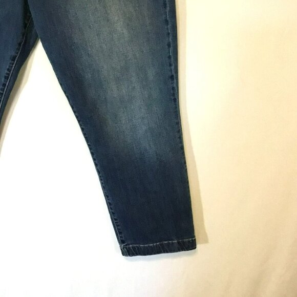 Kut From The Kloth Women's Straight Leg Cropped Jeans Medium Wash Size 16 - Picture 6 of 12